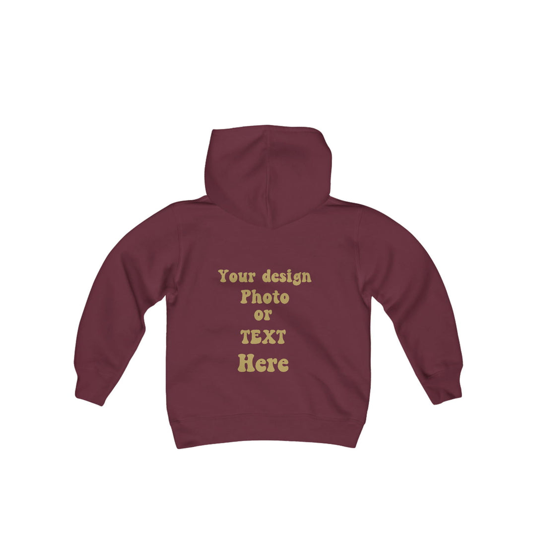 Design Your Own Kids' Hoodie: Text, Photo, or Graphic - Imagin Vibes - 