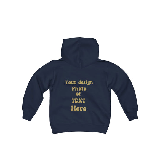 Design Your Own Kids' Hoodie: Text, Photo, or Graphic - Imagin Vibes - 