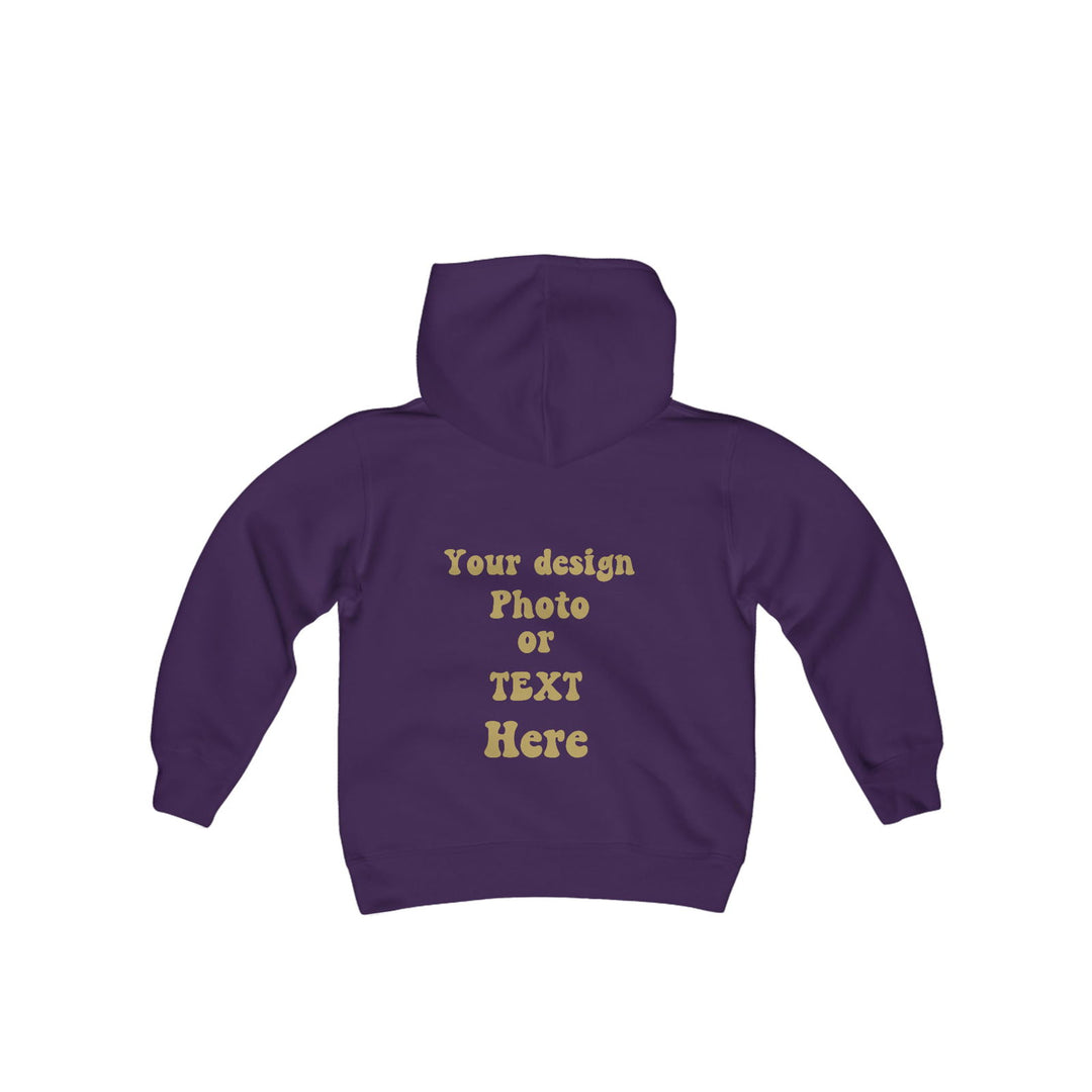 Design Your Own Kids' Hoodie: Text, Photo, or Graphic - Imagin Vibes - 