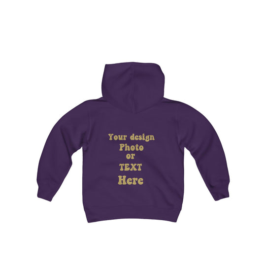 Design Your Own Kids' Hoodie: Text, Photo, or Graphic - Imagin Vibes - 