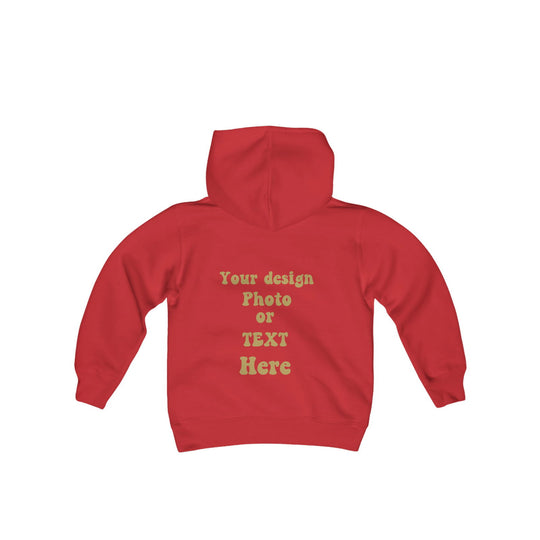 Design Your Own Kids' Hoodie: Text, Photo, or Graphic - Imagin Vibes - 