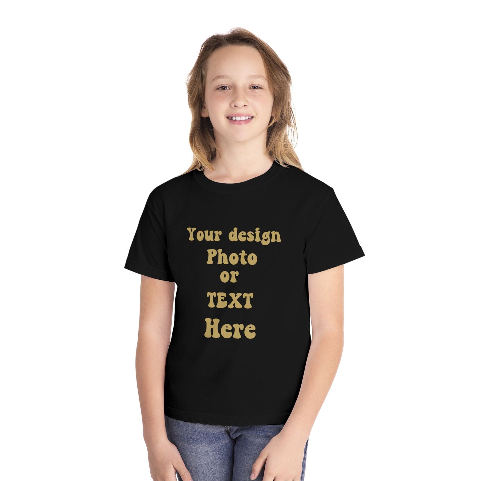 Design Your Own Kids' Tee: Super Soft, Breathable Cotton - Imagin Vibes - 