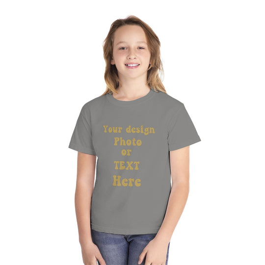 Design Your Own Kids' Tee: Super Soft, Breathable Cotton Kids clothes Printify