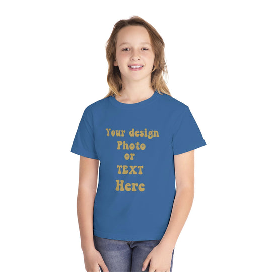 Design Your Own Kids' Tee: Super Soft, Breathable Cotton Kids clothes Printify