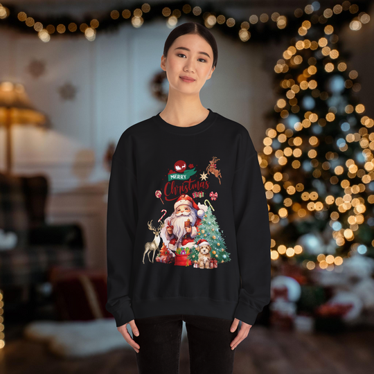 Embrace the Holiday Spirit: Merry Christmas Sweatshirt - Imagin Vibes - 