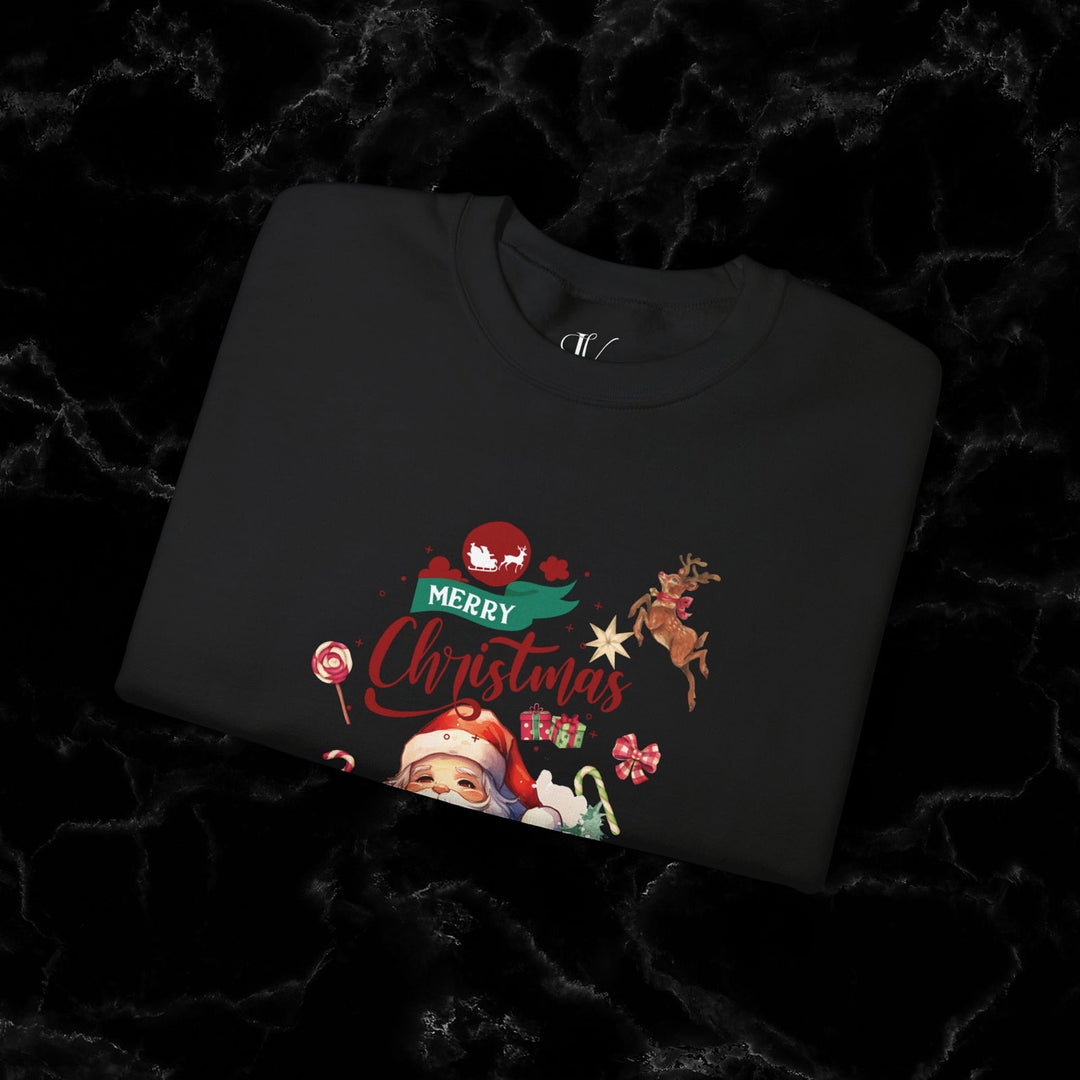 Embrace the Holiday Spirit: Merry Christmas Sweatshirt - Imagin Vibes - 