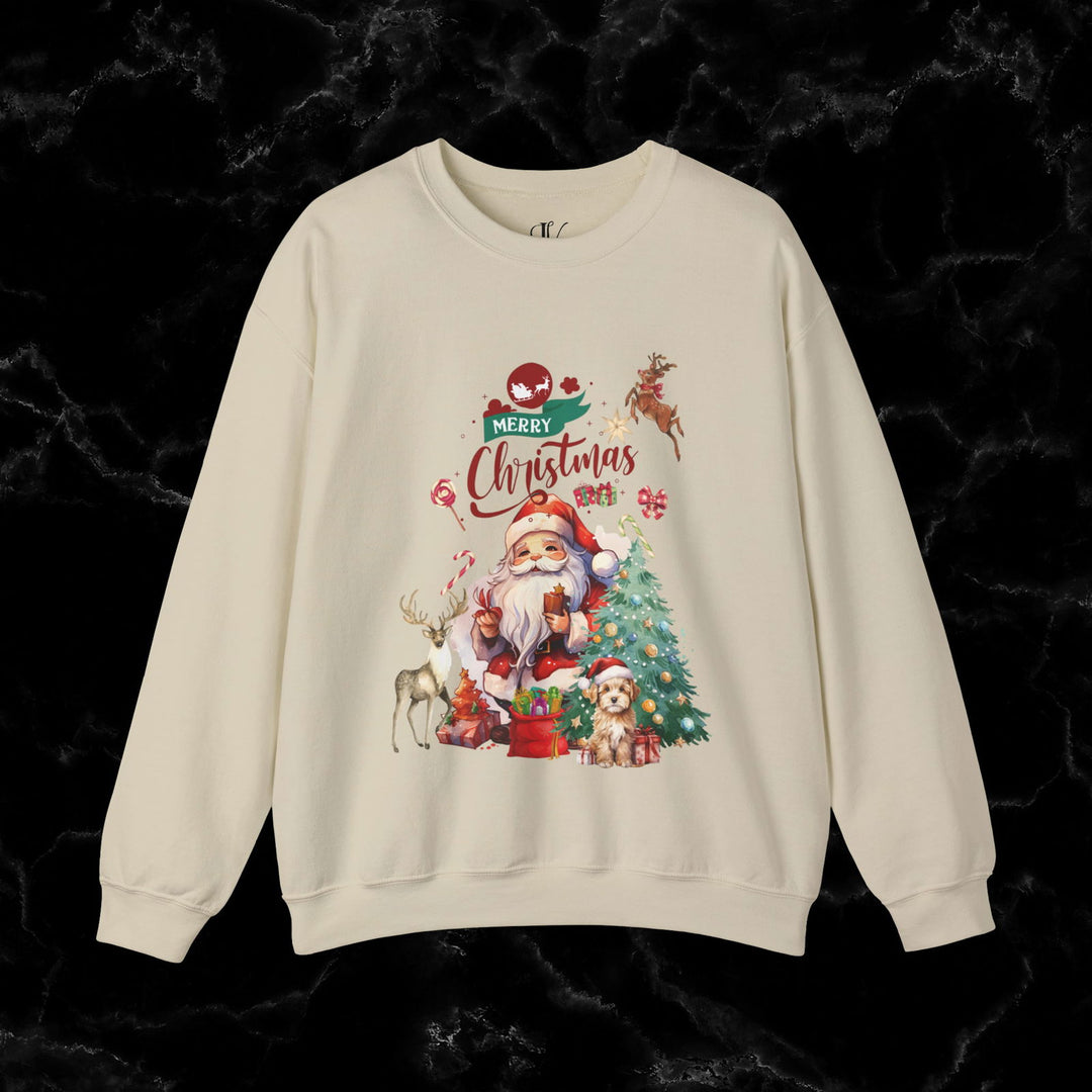 Embrace the Holiday Spirit: Merry Christmas Sweatshirt - Imagin Vibes - 