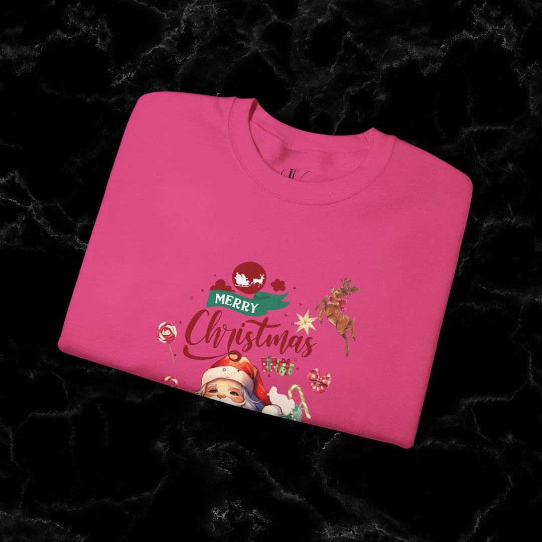 Embrace the Holiday Spirit: Merry Christmas Sweatshirt - Imagin Vibes - 