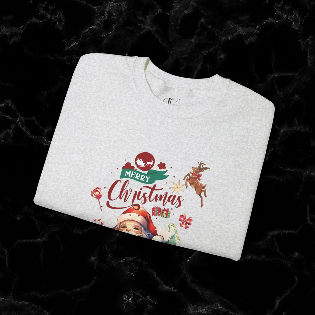 Embrace the Holiday Spirit: Merry Christmas Sweatshirt - Imagin Vibes - 