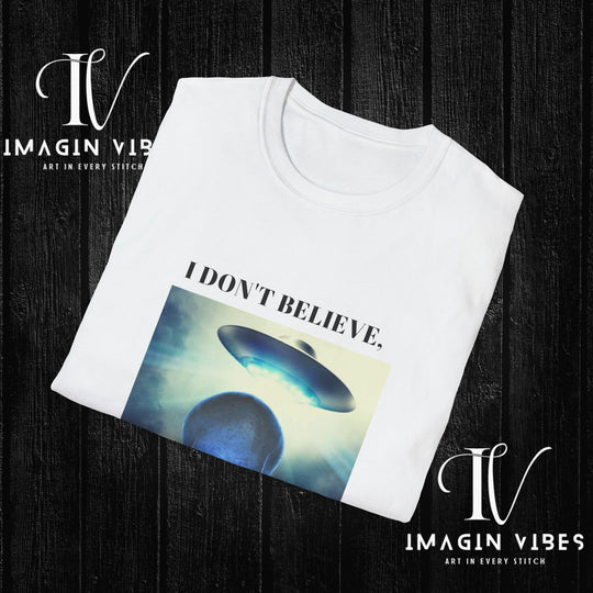 Encounters Down Under Podcast Double Side Print T-shirt - I Don't Believe, I Know T-Shirt Printify