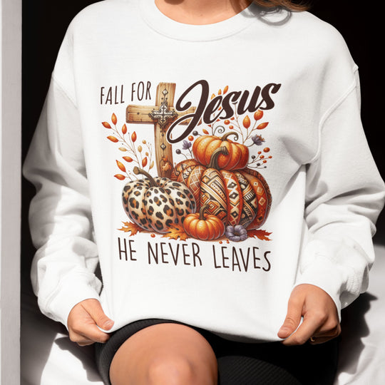 Fall for Jesus: Christian Fall Sweatshirt