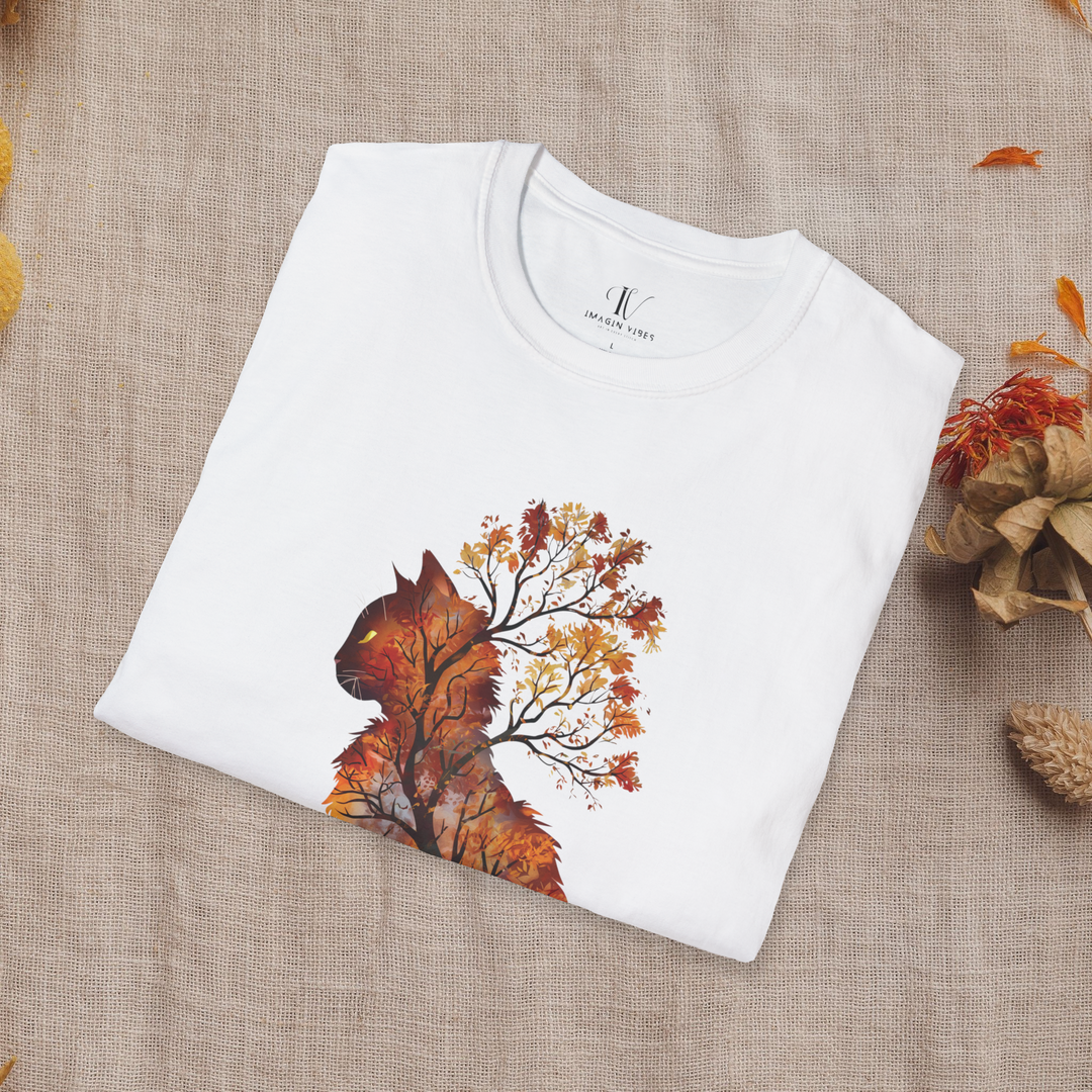 Wild & Free: Feline Fall T-Shirt