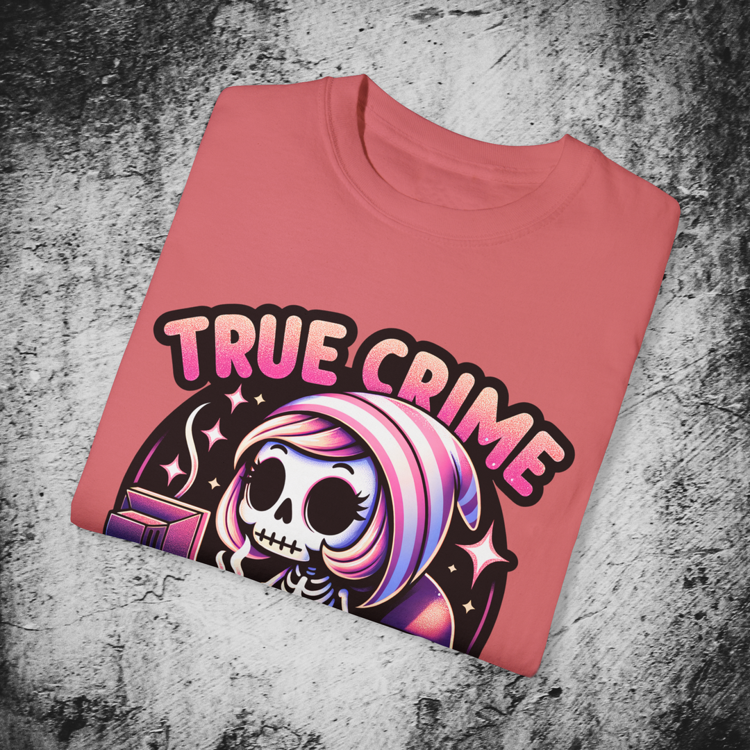 True Crime and Coffee: Skeleton T-Shirt