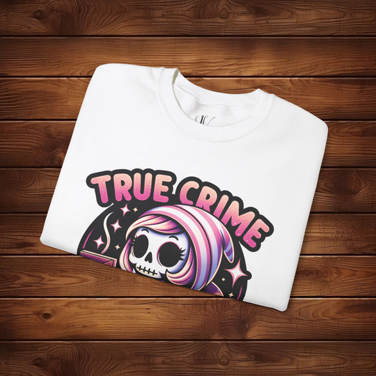 True Crime and Coffee: Skeleton Sweatshirt