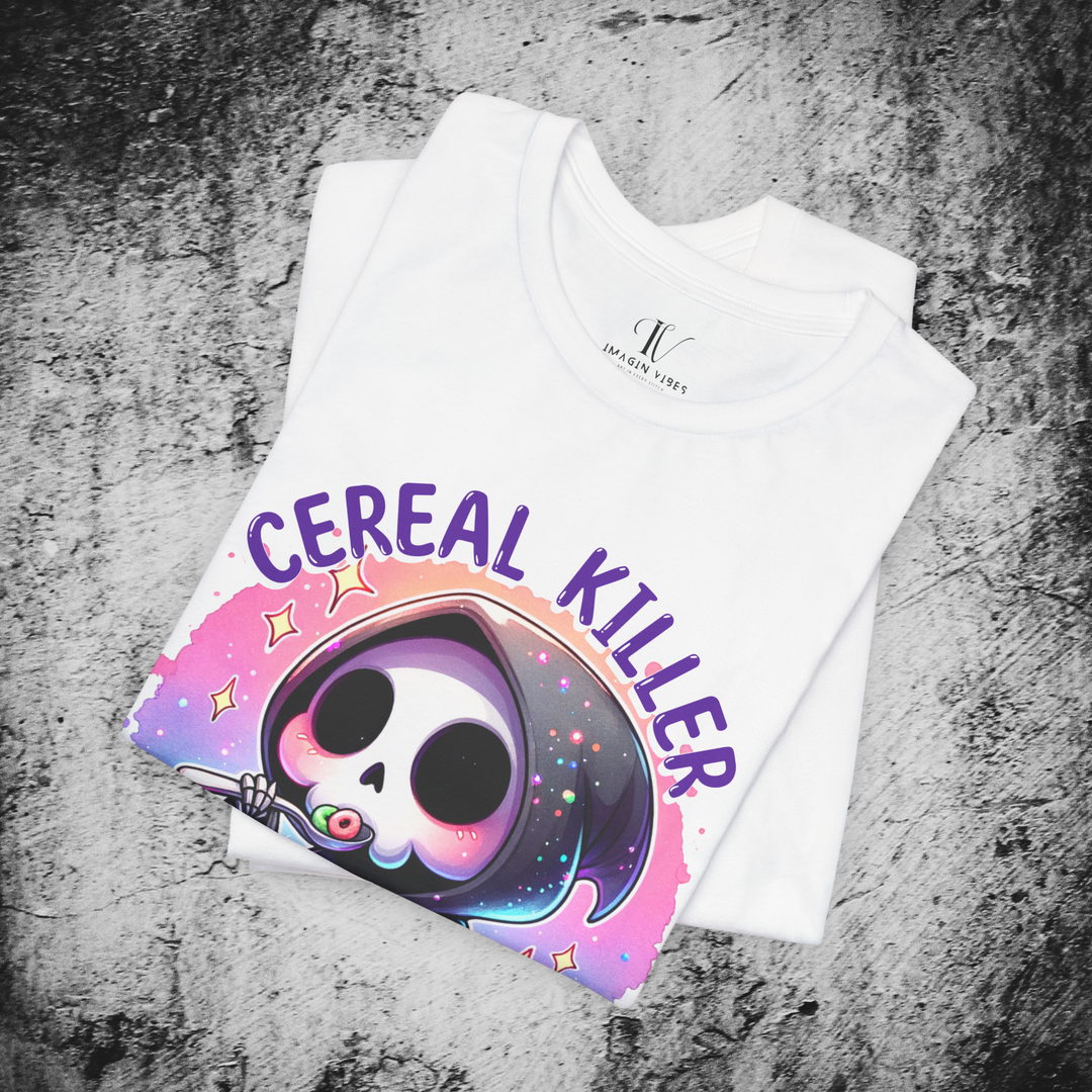 Cereal Killer Reaper: Vintage Halloween T-Shirt