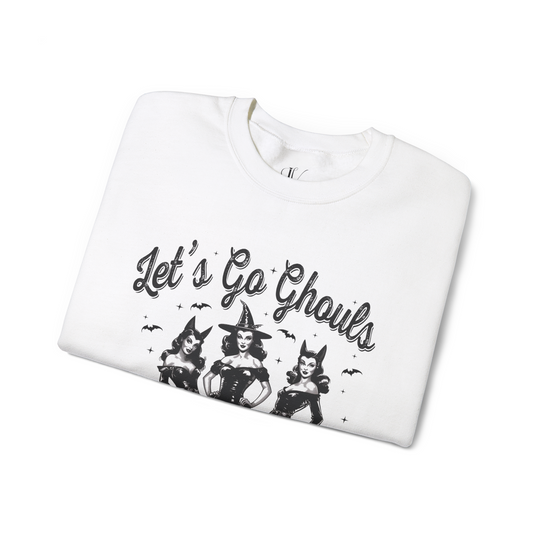 Let's Go Ghouls: Witchy Halloween Sweatshirt