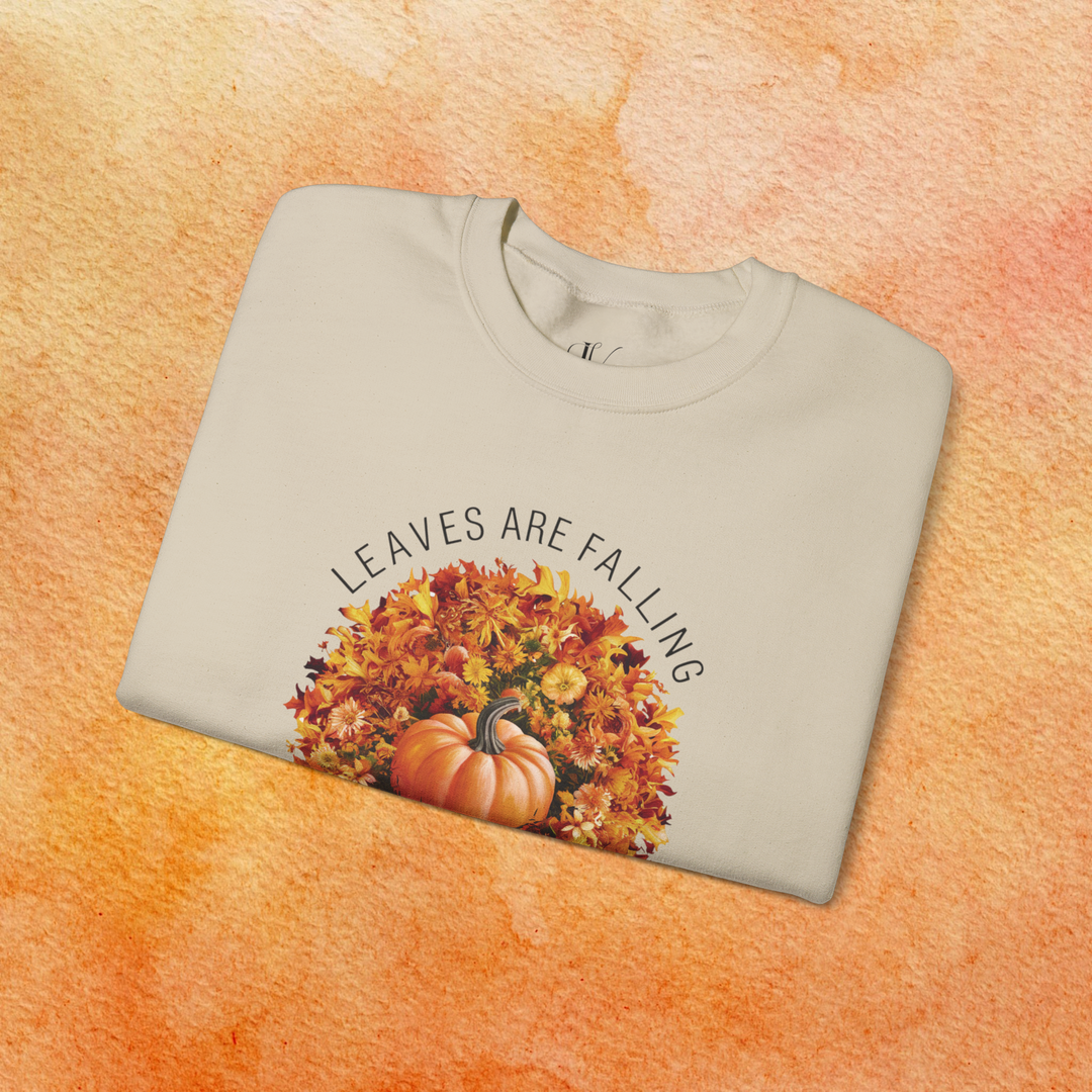 Leaves Are Falling: Autumn Sweatshirt