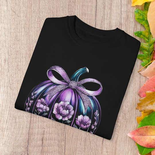 Howdy Fall: Coquette Pumpkin T-Shirt