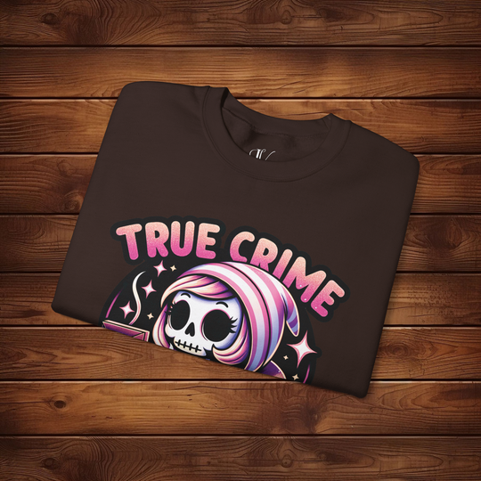 True Crime and Coffee: Skeleton Sweatshirt