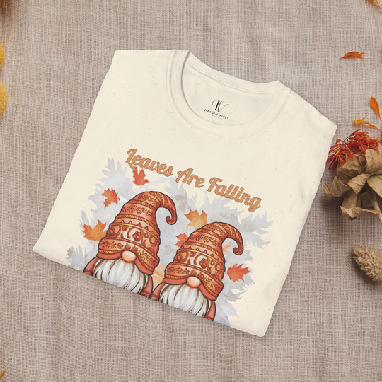 Leaves Are Falling: Fall Gnomes T-Shirt