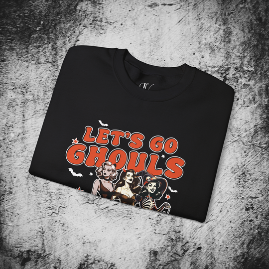 Let's Go Ghouls: Spooky Halloween Sweatshirt