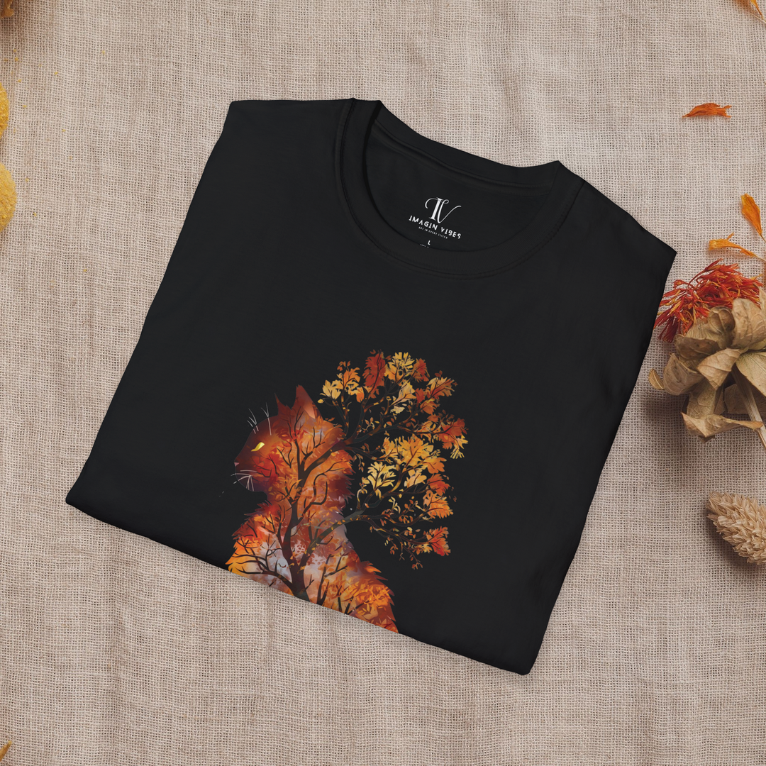 Wild & Free: Feline Fall T-Shirt