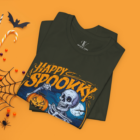 Happy Spooky Season: Skeleton T-Shirt