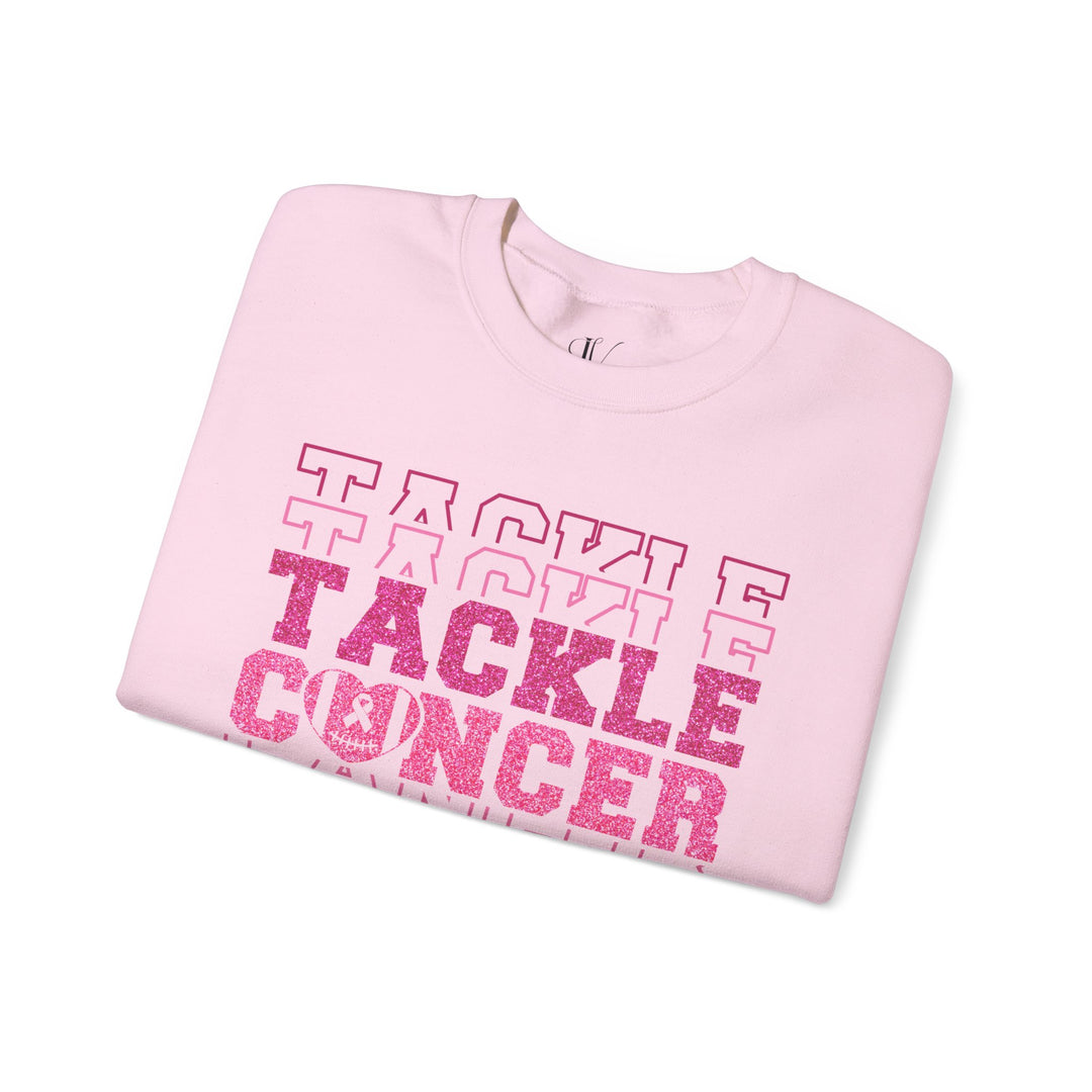 Tackle Breast Cancer Retro Sweatshirt