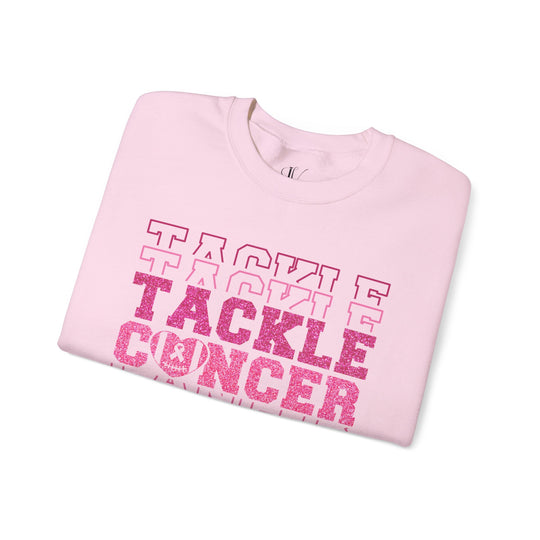 Tackle Breast Cancer Retro Sweatshirt