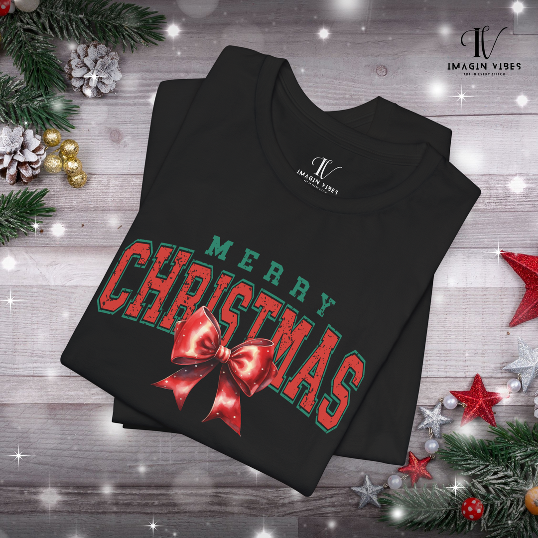 Coquette Merry Christmas Vintage T-Shirt