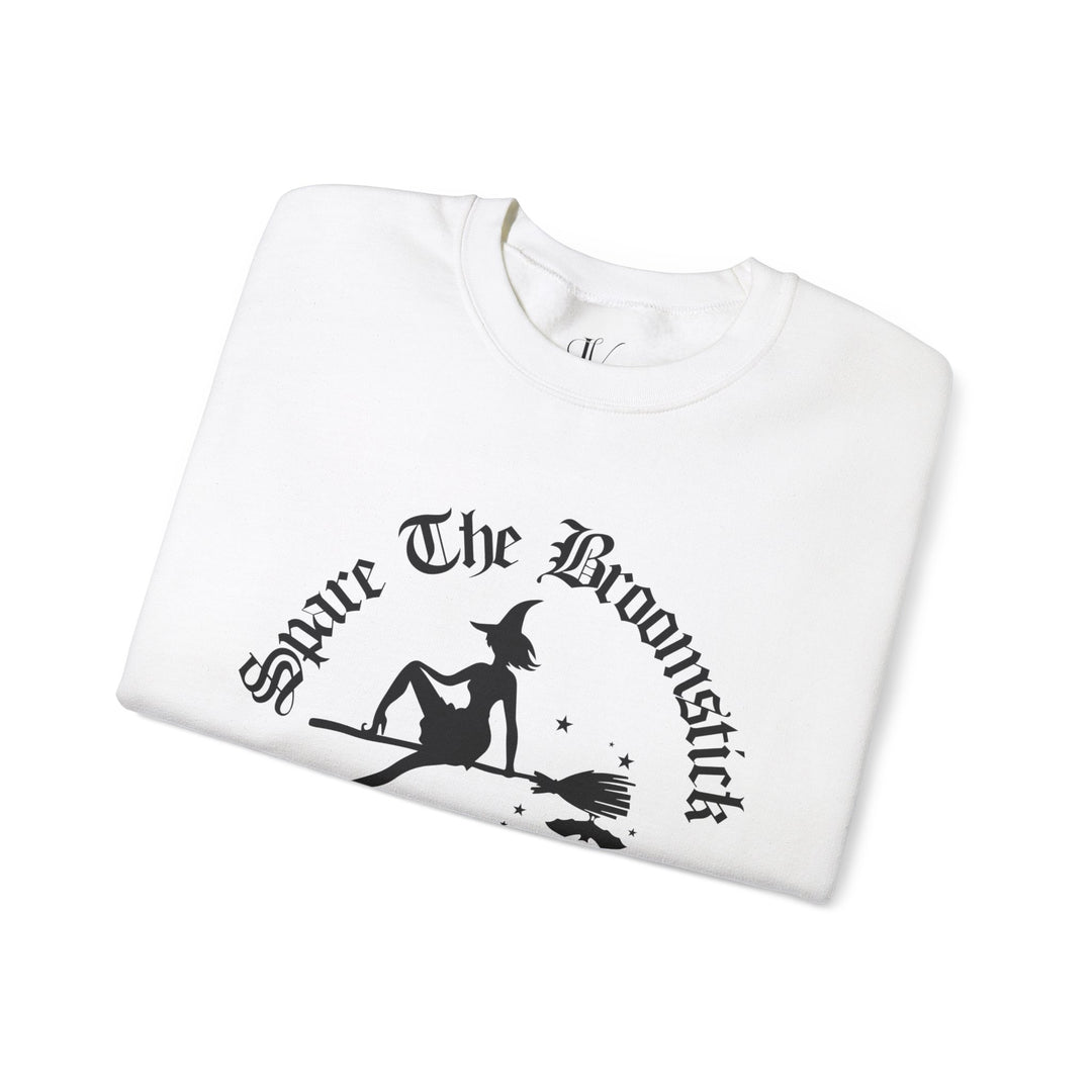 Spare The Broomstick Ride A Witch Halloween Sweatshirt