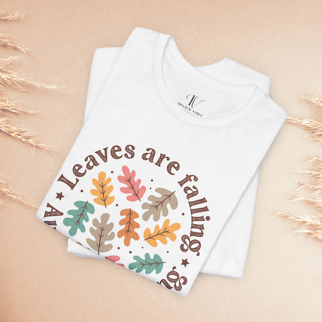 Leaves Are Falling: Autumn Boho T-Shirt