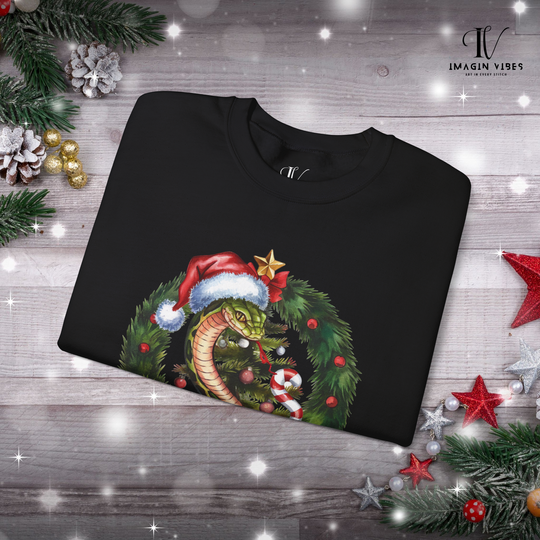 Tis the Season: Snake Christmas Sweatshirt