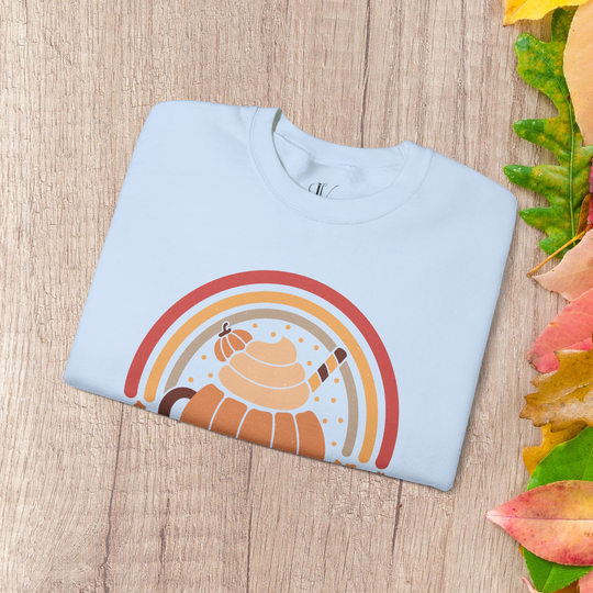 Pumpkin Spice Boho Fall Sweatshirt