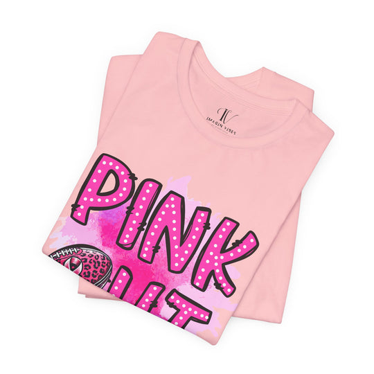 Pink Out Tackle Breast Cancer Football T-Shirt