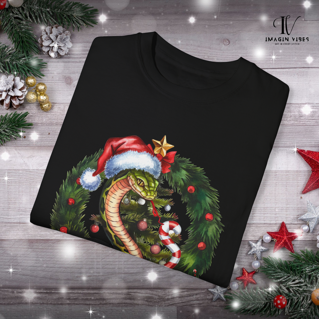 Tis the Season: Snake Christmas T-Shirt