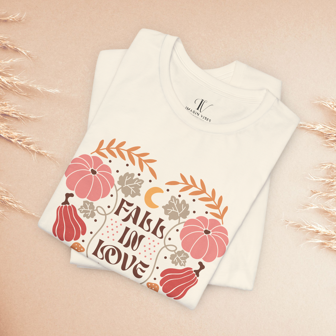 Fall in Love: Autumn Boho T-Shirt