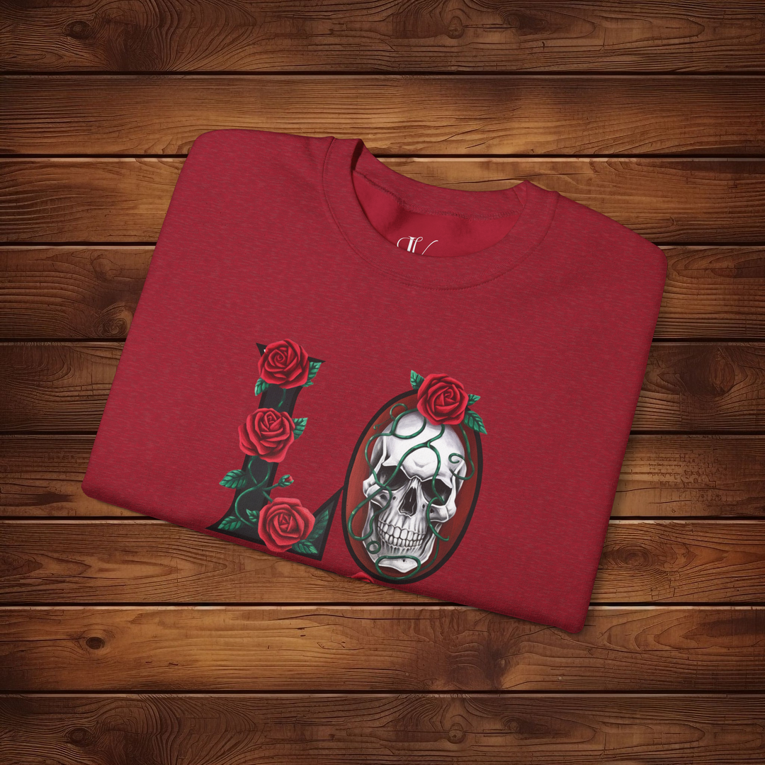 Love, Roses & Bones: Halloween Sweatshirt