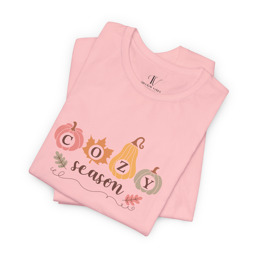 Cozy Season Fall Boho T-Shirt