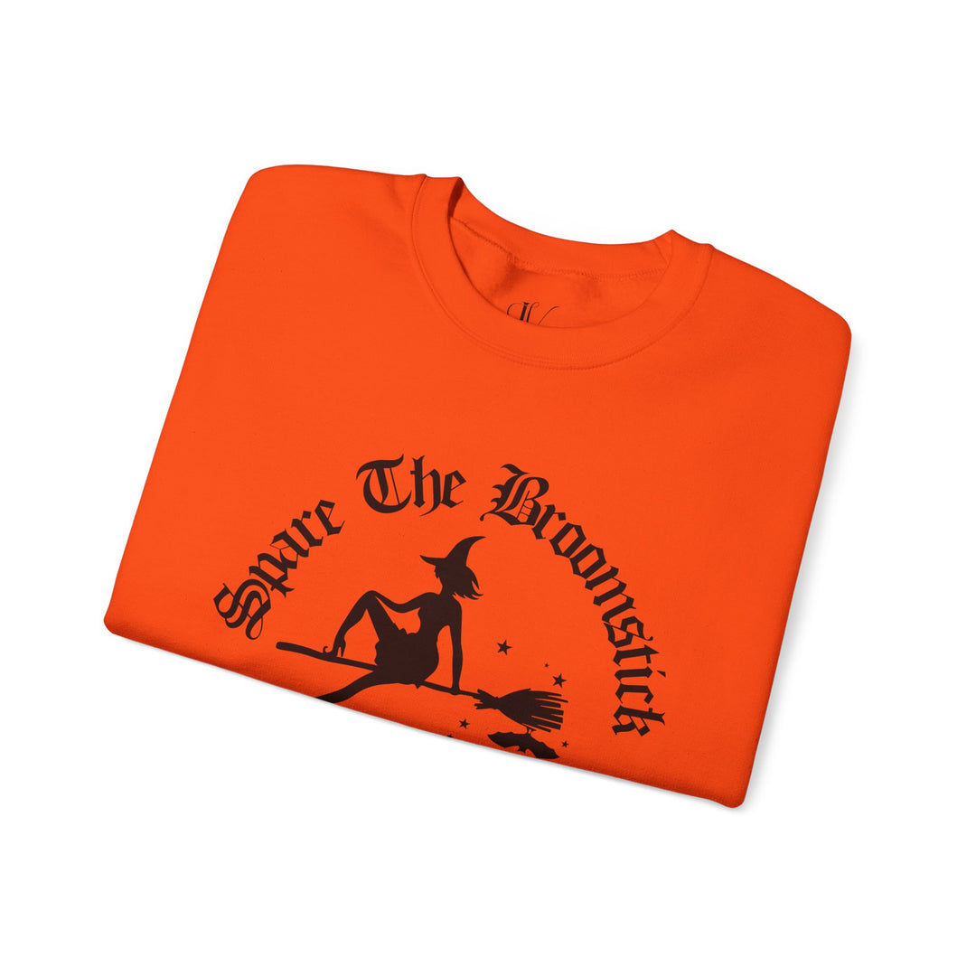 Spare The Broomstick Ride A Witch Halloween Sweatshirt