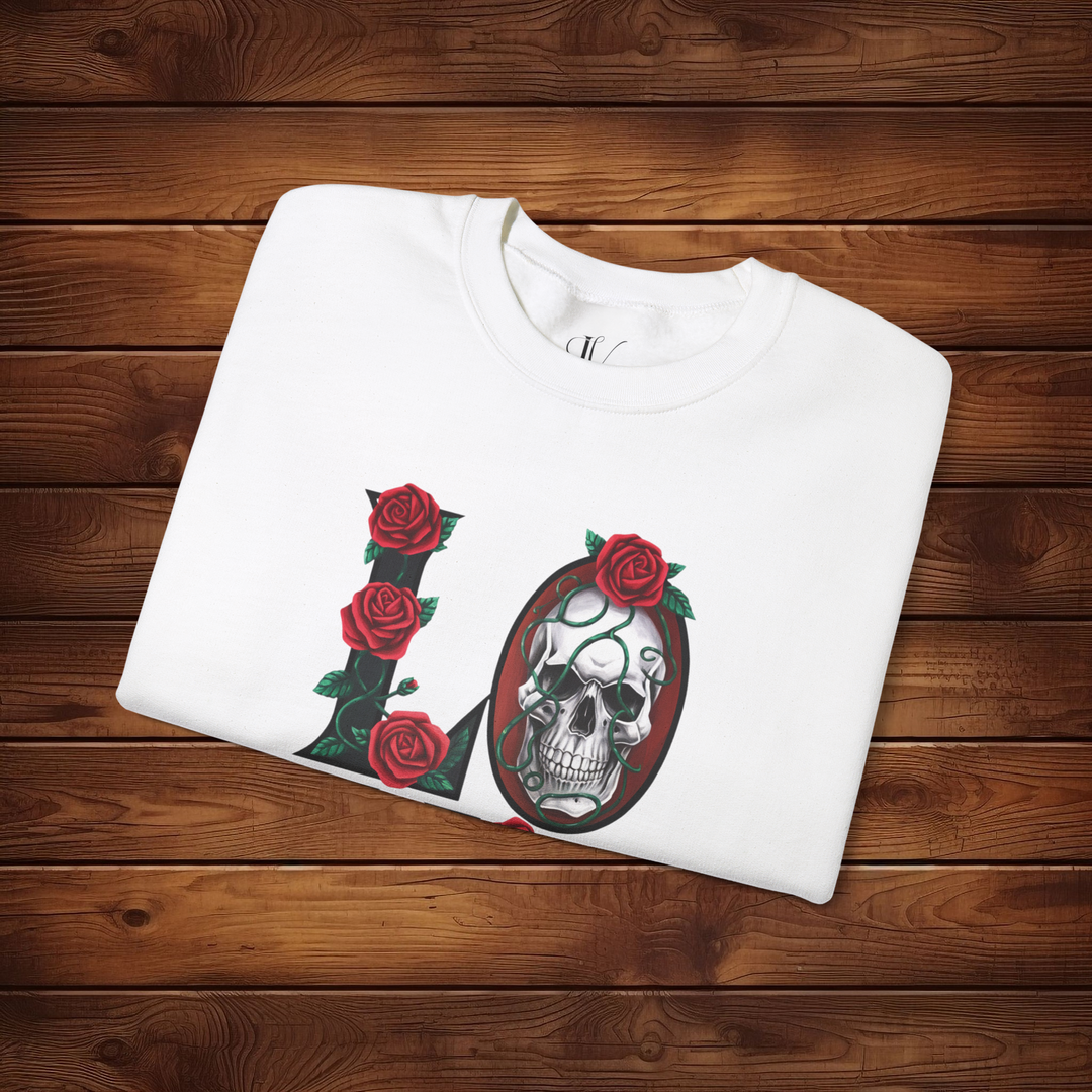 Love, Roses & Bones: Halloween Sweatshirt