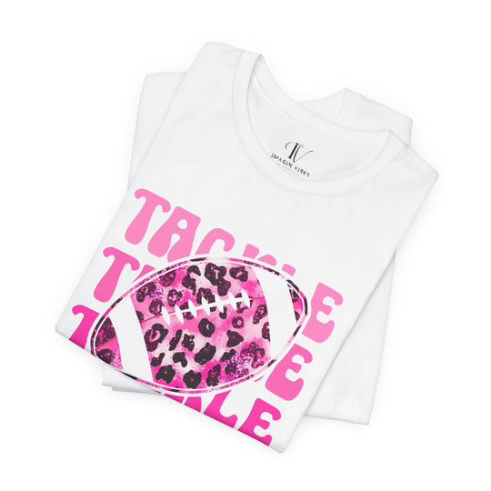 Tackle Breast Cancer Football T-Shirt