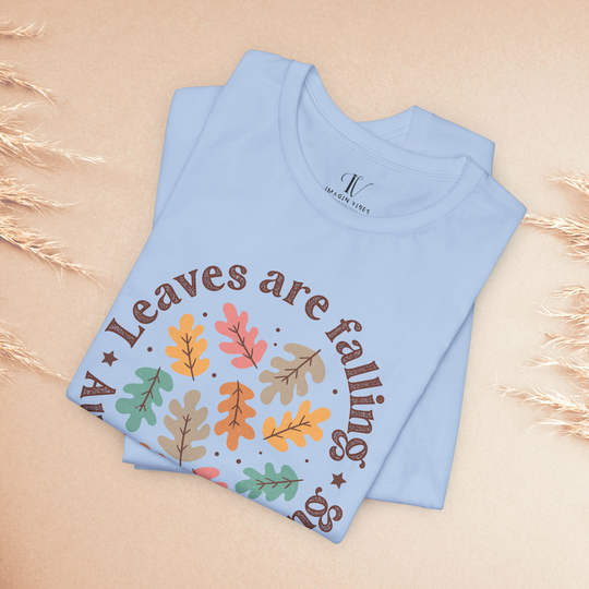 Leaves Are Falling: Autumn Boho T-Shirt