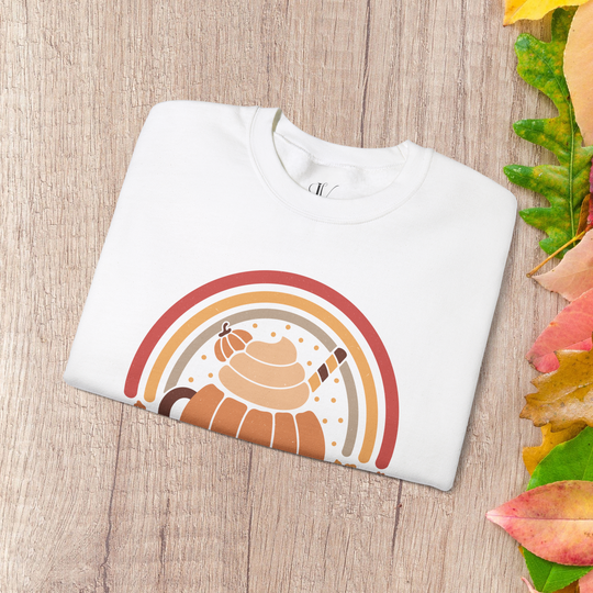 Pumpkin Spice Boho Fall Sweatshirt