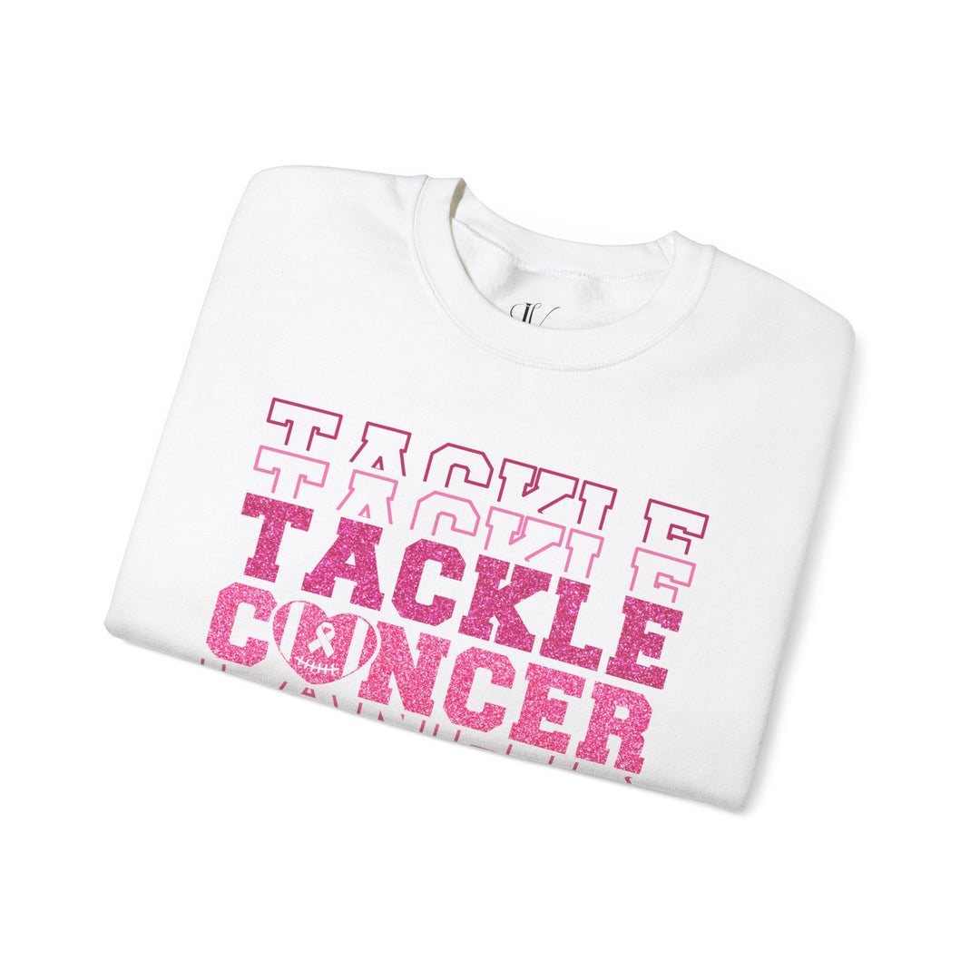 Tackle Breast Cancer Retro Sweatshirt