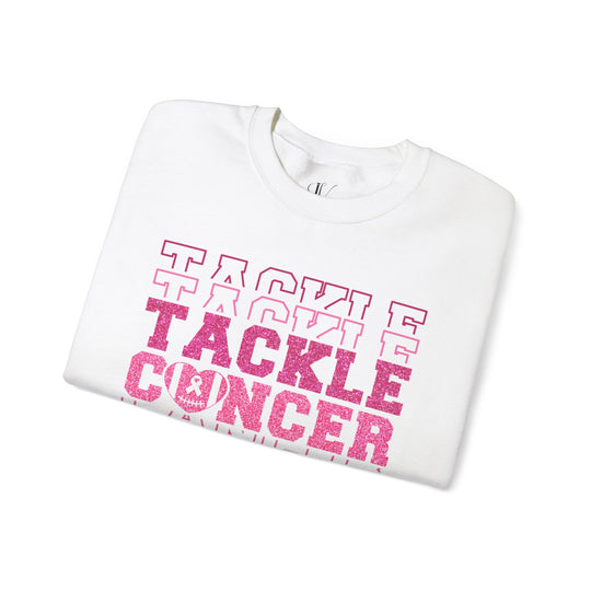 Tackle Breast Cancer Retro Sweatshirt