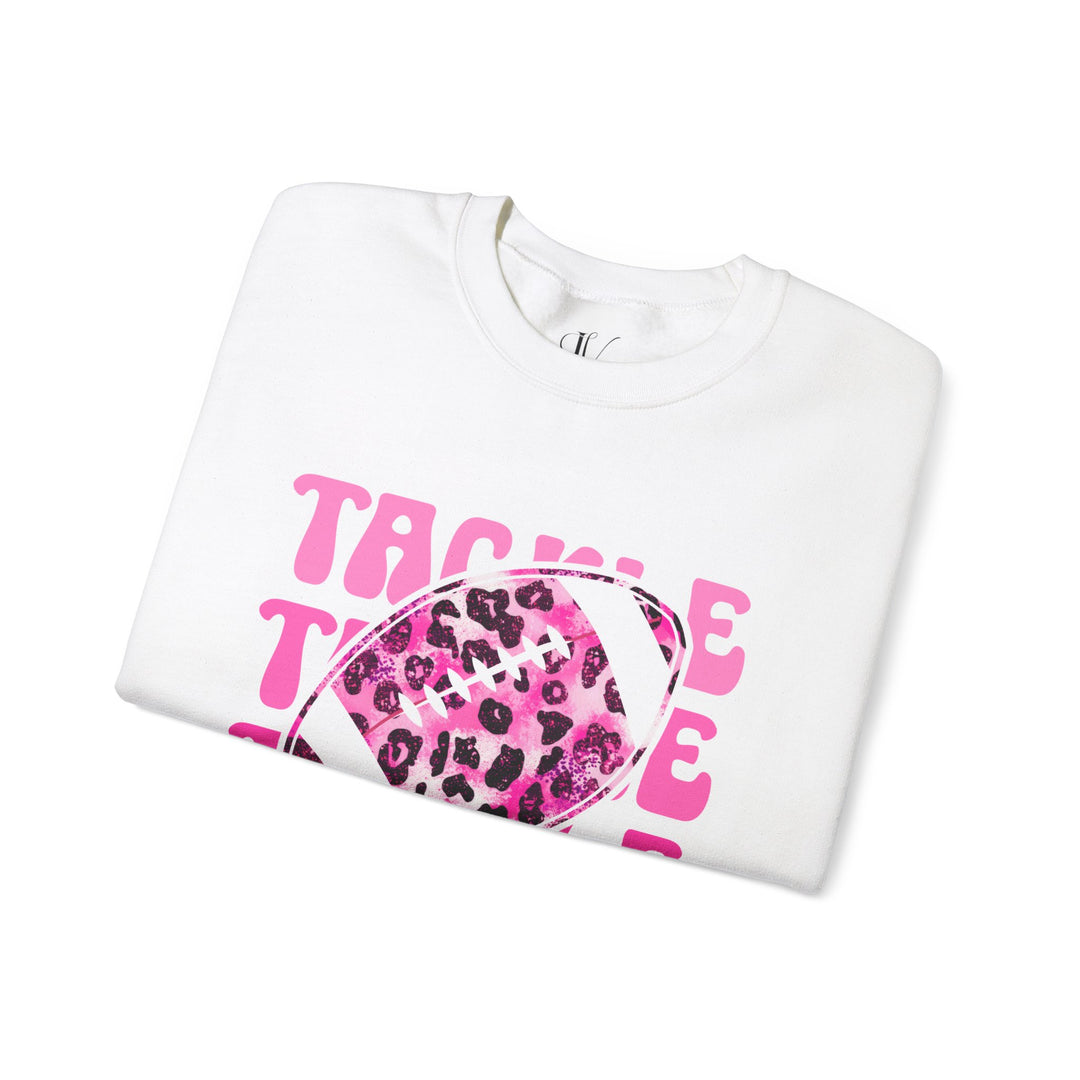 Tackle Breast Cancer Football Sweatshirt