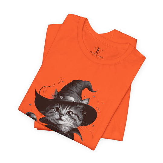 Halloween Witch Cute Cat Sweatshirt