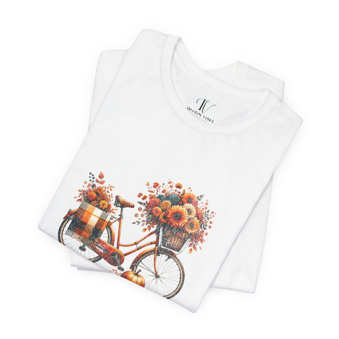 Autumn Bicycle Tee - Hello Fall