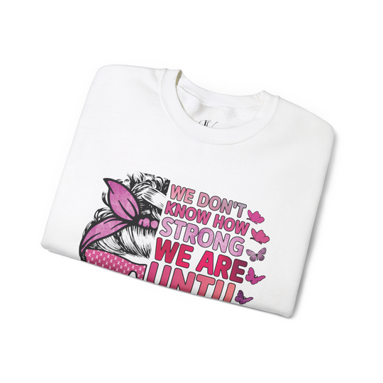 Breast Cancer Awareness Sweatshirt - Strength and Hope